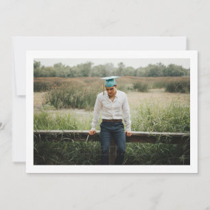 Anúncio de Design do Simples Foto Moderno Bordado