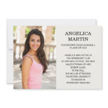 Anúncio de Detalhes da Foto para Graduação em 2 La