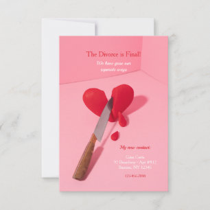 Anúncio de divórcio