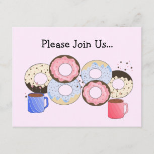 Anúncio de Donuts e Café