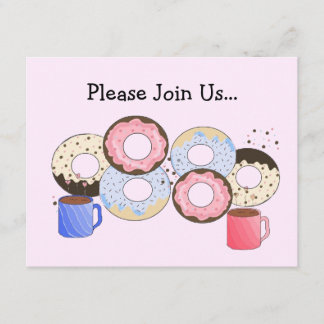 Anúncio de Donuts e Café