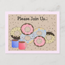 Anúncio de Donuts e Café