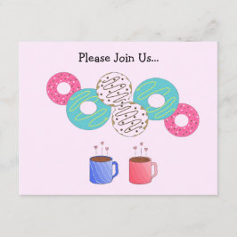 Anúncio de Donuts e Café