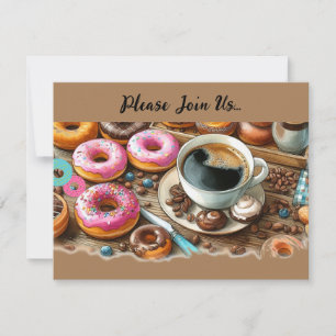 Anúncio de Donuts e Café Decadentes