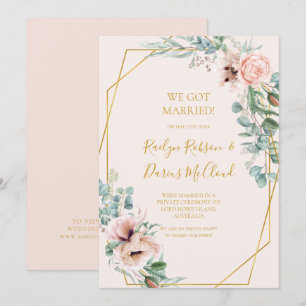 Anúncio de Elegante Blush Floral Pastel