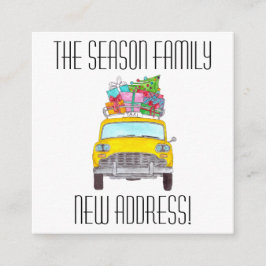 Anúncio de Endereço Presente no Natal de Cabina Am