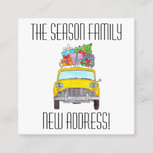 Anúncio de Endereço Presente no Natal de Cabina Am