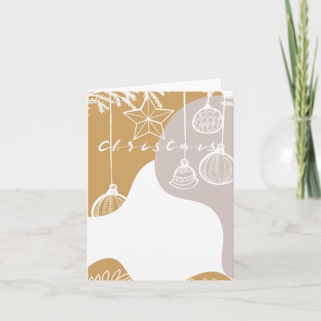 Anúncio de Feliz Natal (Frente)