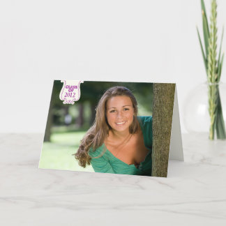 Anúncio de festa de formatura de foto ponto roxo