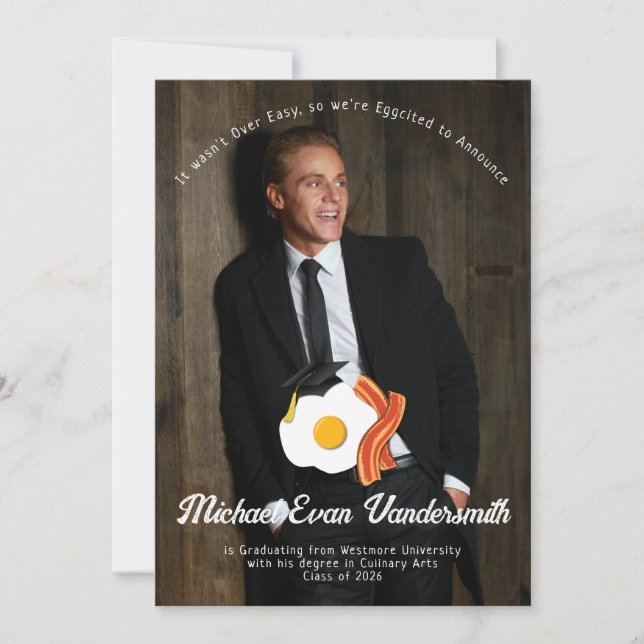 Anúncio de Festa de formatura do Breakfast Brunch (Frente)