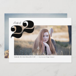 Anúncio de Festa de formatura Panorâmica de Ano Fr