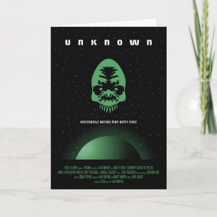 Anúncio De Filme De Horror Sci-Fi, Desconhecido