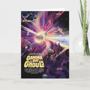 Anúncio de Filme de Terror Sci-Fi, Ghouls de Raio 