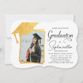 anúncio de Formando de convite de graduação Classe