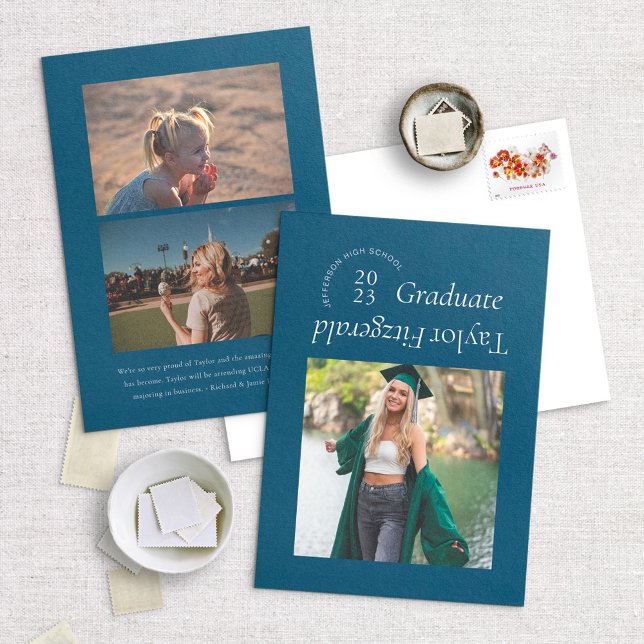 Anúncio de Formando de Foto de Tendência Mínima Mo (Criador carregado)