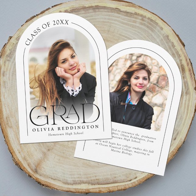 Anúncio de Formando de Foto do Arch 2 Mínimo Moder (Criador carregado)