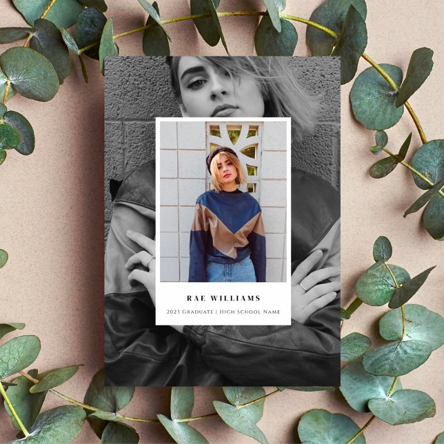 Anúncio de Formando de Fotografia em Camadas Simpl (Criador carregado)