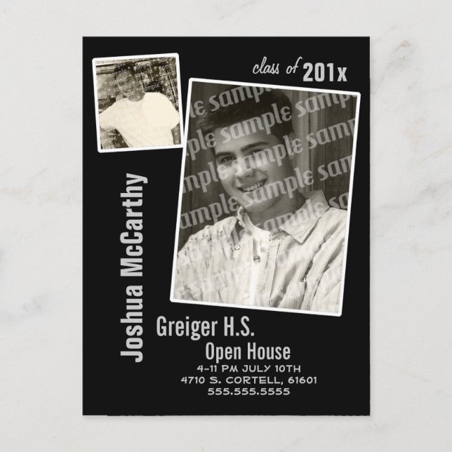Anúncio de Formando de quadro de foto (Frente)
