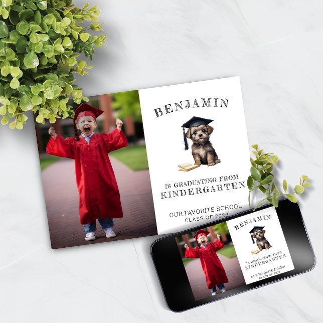 Anúncio de Formando do jardim de infância Scruffy  (Criador carregado)