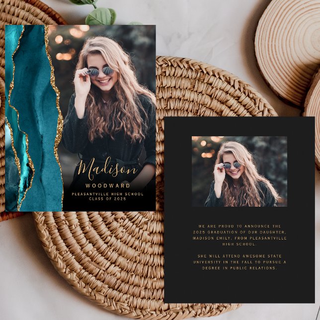 Anúncio de Formando Escuro de Foto do Agato de Tea (Criador carregado)