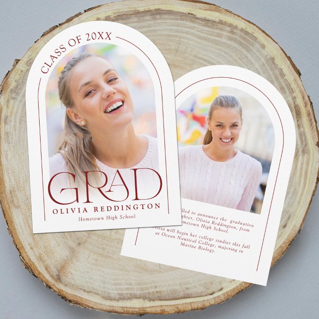 Anúncio de Formando Vermelho de Foto do Arch 2 Mín (Criador carregado)