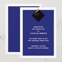 Anúncio de Formatura 