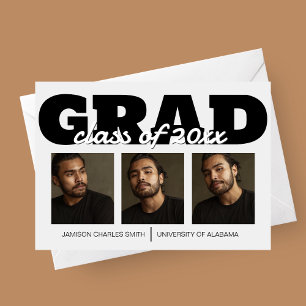 Anúncio de Formatura Bold Grad