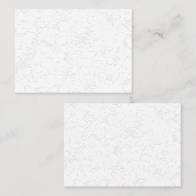 Anúncio de Formatura Branco Elegante (Frente/Verso)