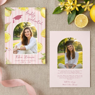 Anúncio de Formatura com 2 Fotos para Recém-Formad