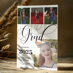 Anúncio de Formatura com Múltiplas Fotos