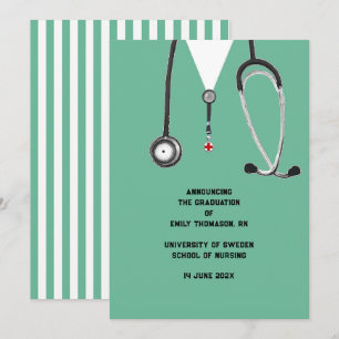 Anúncio de Formatura da Escola de Enfermagem