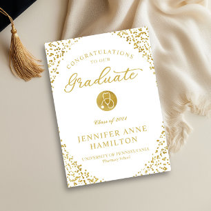 Anúncio de Formatura da Escola de Enfermagem Médic