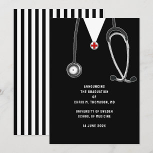 Anúncio de Formatura da Faculdade de Medicina