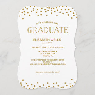 Anúncio de Formatura da Turma de 2014 - CONFETTI