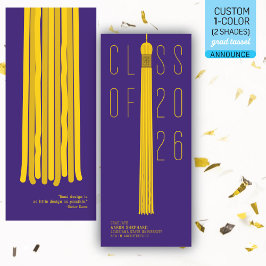 Anúncio de Formatura de Design Moderno | Edição de