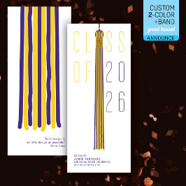Anúncio de Formatura de Design Moderno | Edição de