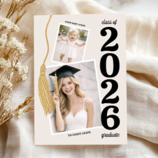 Anúncio de Formatura, Formatura com Foto Moderna