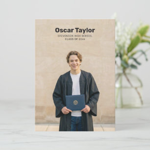 Anúncio de Formatura Masculino Personalizado Turma