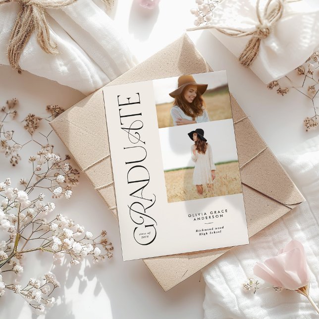 Anúncio de Formatura Personalizado com várias Foto (Criador carregado)