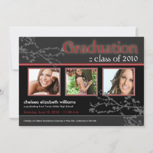 Anúncio de formatura personalizado Mystic Goth (ve