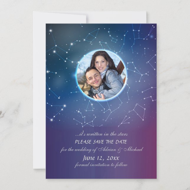 Anúncio de Foto da Constelação (Frente)