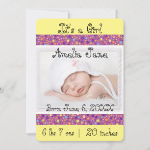 Anúncio de Foto da Menina Amarela-Fita
