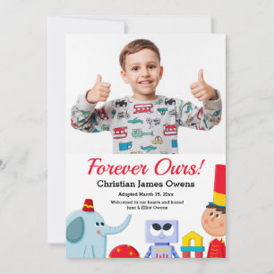 Anúncio de Foto de Adoção para Sempre