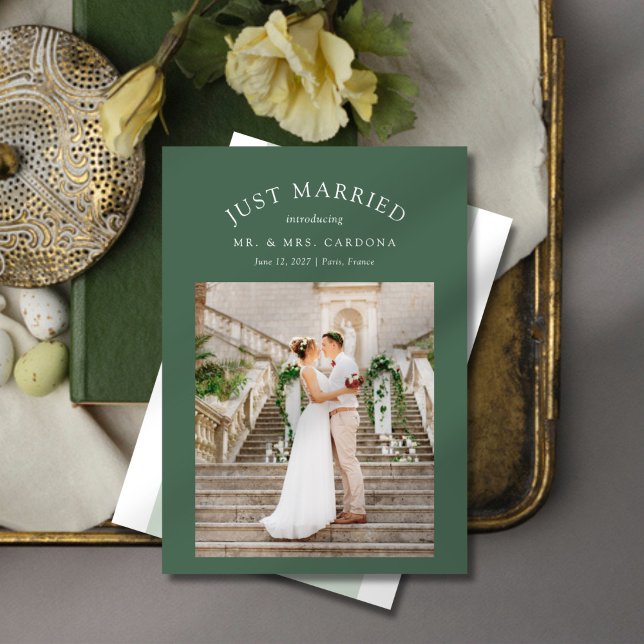 Anúncio de Foto de Casamento de Elopement do recem (Criador carregado)