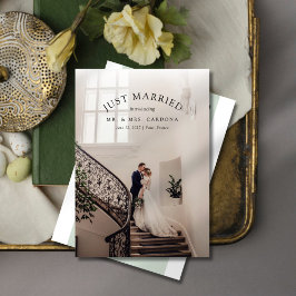 Anúncio de Foto de Casamento de Fuga Romântica