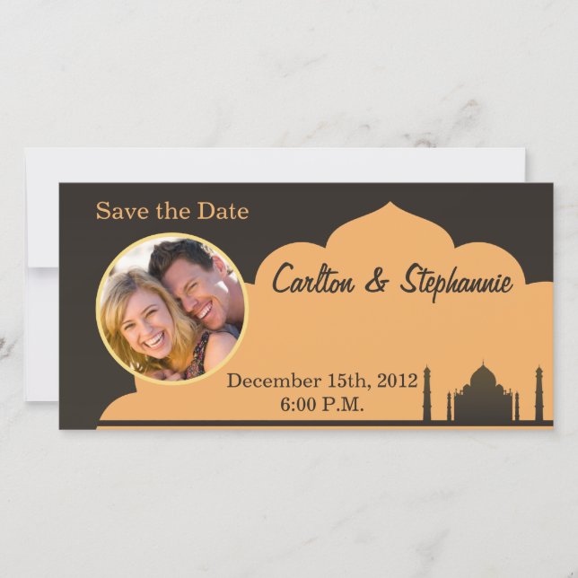 Anúncio de Foto de Casamento de Sonho Indiano (Frente)