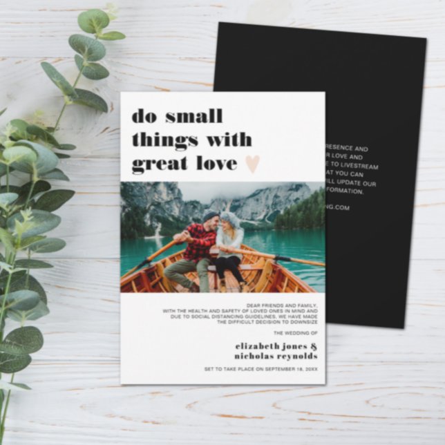 Anúncio de Foto de Casamento Micro Reduzido (Criador carregado)