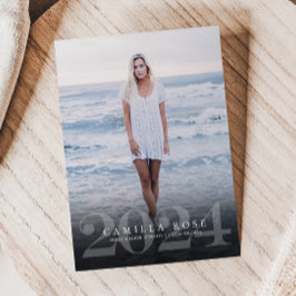 Anúncio de Foto de Formatura Bold Elegance 2024