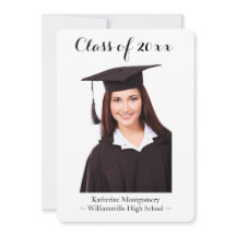 Anúncio de Foto de Graduação