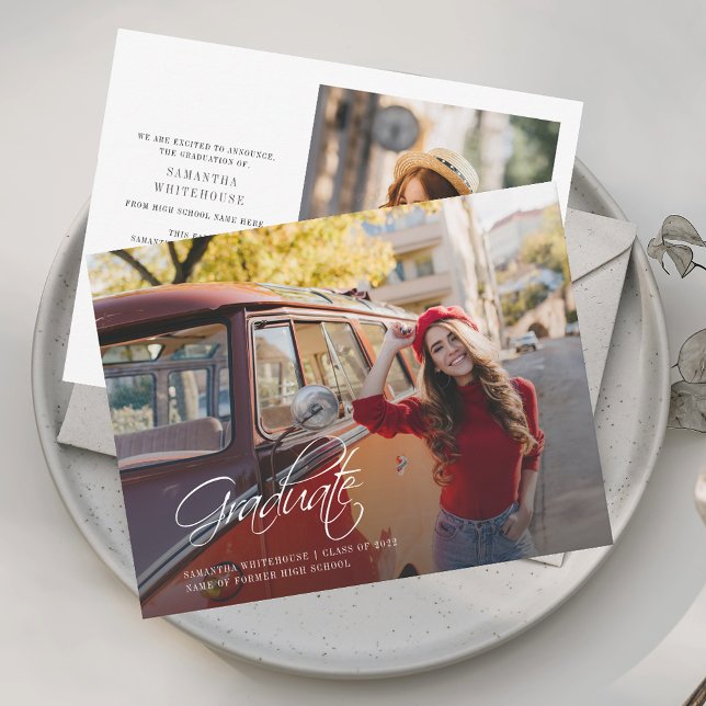 Anúncio de Foto de Graduação 2025 (Graduation 2025 Grad Photos Announcement)